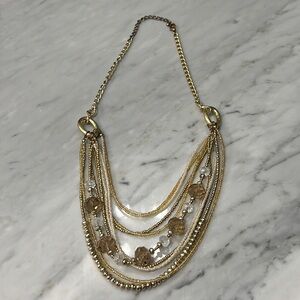 Layered Beaded Necklace